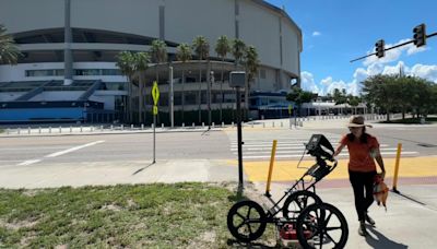 Crews search for destroyed cemetery in Tropicana Field parking lot ahead of massive redevelopment vote