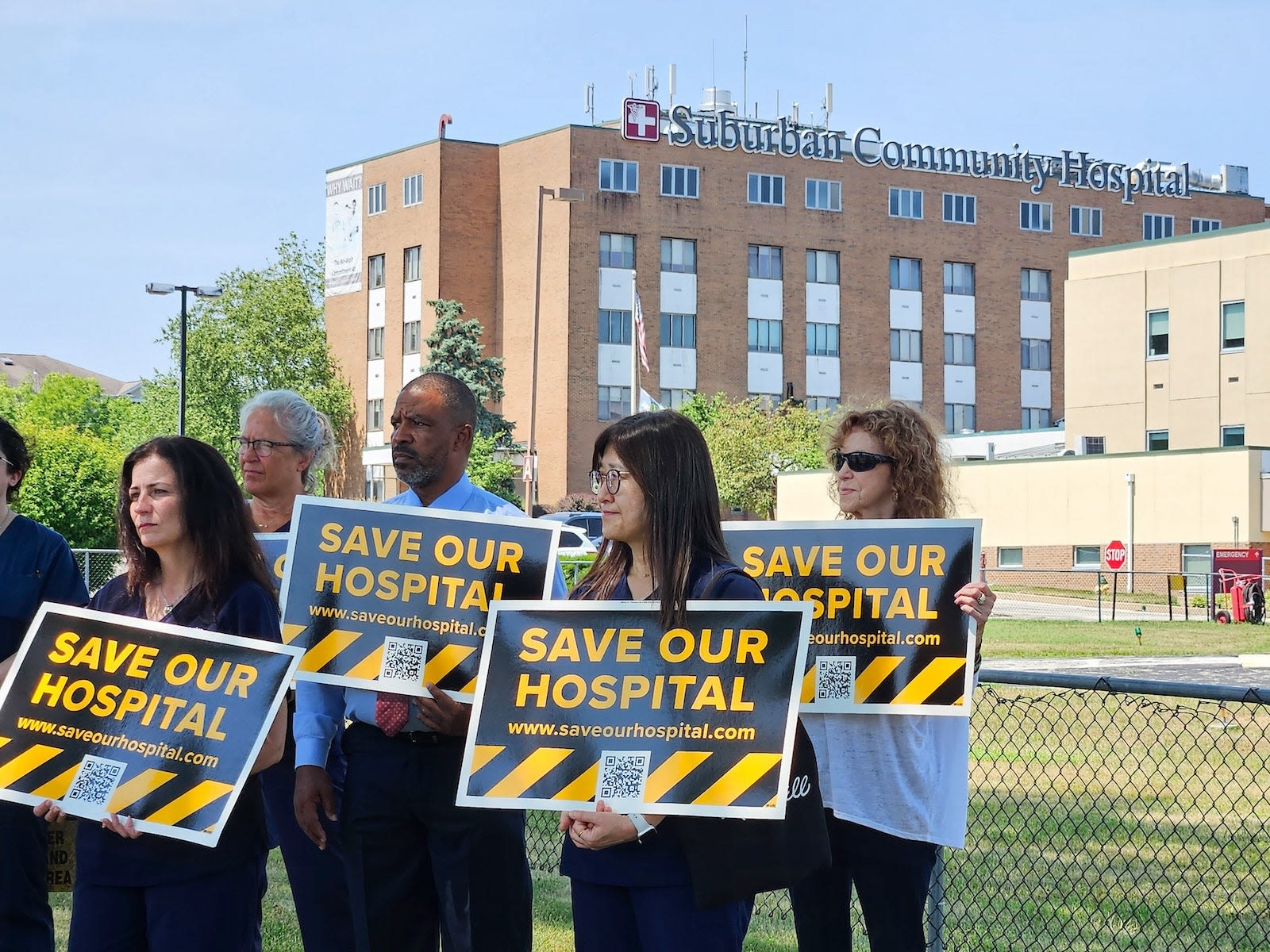 Suburban Community Hospital transitions into a micro-hospital — triggering layoffs of registered nurses and staff