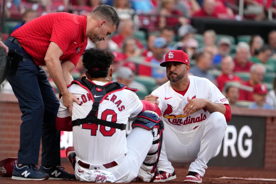 Cardinals catcher Willson Contreras heads to IL, expected to miss 6-8 weeks