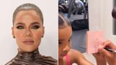 Khloé Kardashian Films Daughter True, 5, Drawing Whale And Reveals 'New Fear' of Manta Rays