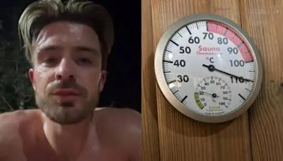 La imprudencia de Jack Grealish: un médico detalla los riesgos a los que se expone al meterse en una sauna a 110ºC