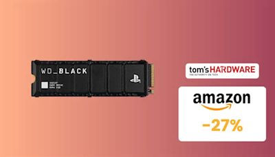 WD_BLACK SN850P 1TB a un PREZZO TOP! Su Amazon risparmi il 27%!