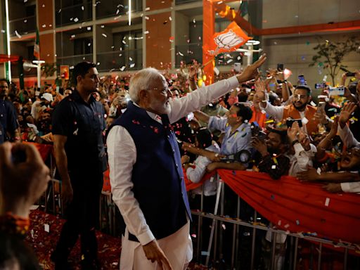 India's Modi wins 'unanimous' backing of BJP-led alliance to lead coalition government