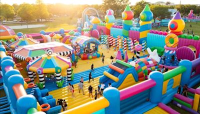 The world's largest bounce house is coming to southern Indiana for 3 days