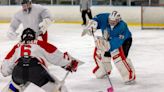 ‘Absurd in the best kind of way’: The all-goalie hockey game in Bellingham that went viral