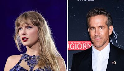 Taylor Swift Jokes Ryan Reynolds Is Her Godkids' 'Sperm Donor'