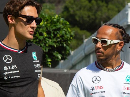 George Russell’s ‘hot-headed’ reason for X-rated Lewis Hamilton radio complaint