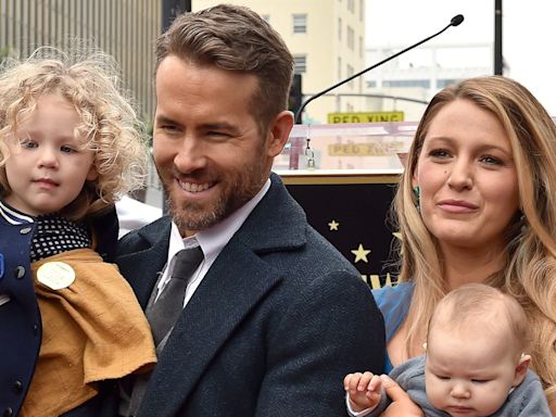 Ryan Reynolds says four kids with Blake Lively were born on 'easy street' and reveals 'soft' parenting style