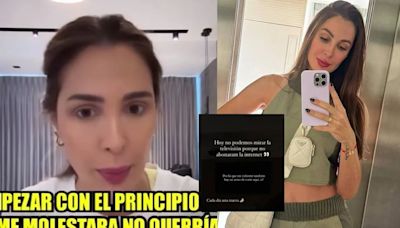 Ana Paula Consorte revela incomodidades de su vida en Trujillo: “Sin agua, el internet no funciona”