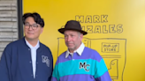 Mark Gonzales in Korea at his Exclusive Pop Up Store