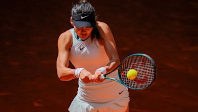 Emma Raducanu crashes out of Madrid Open in first round