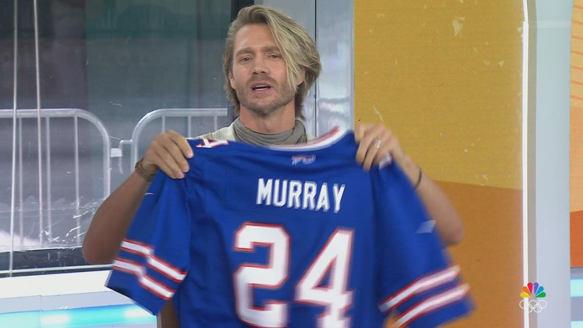 Actor Chad Michael Murray talks Bills on Today Show