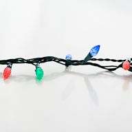 Strings of decorative lights used to illuminate homes and trees during the holiday season. Available in various colors and styles, including traditional incandescent and energy-efficient LED options. Create a festive and enchanting atmosphere for holiday decorations.