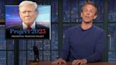 Seth Meyers Shreds Trump’s Attempt to Distance Himself From Project 2025: ‘A Flagrant Lie’ | Video