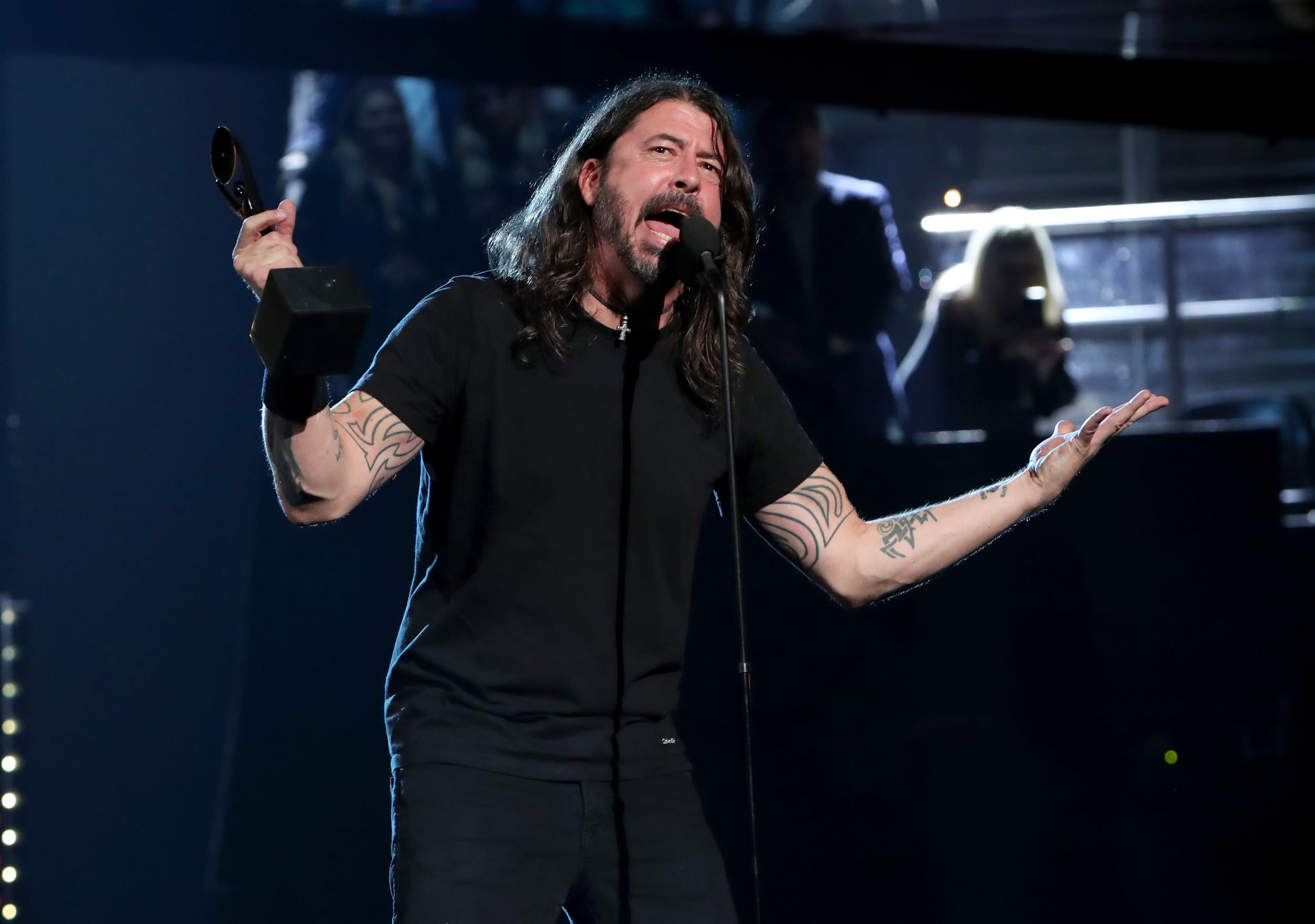 Dave Grohl isn't interested in answering Taylor Swift question after diss