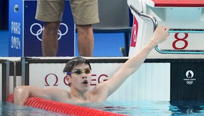 China's Pan Zhanle crushes his own world record in 100 freestyle