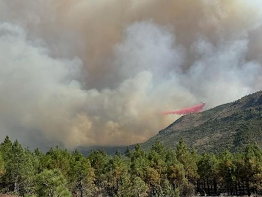 Bear Fire: Crews slow progress of wildfire in Sierra County but evacuation orders remain