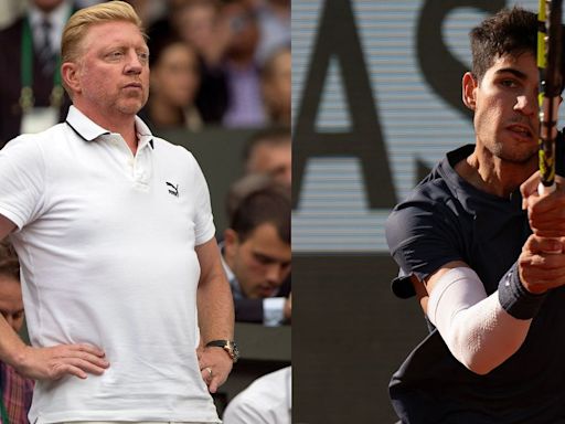 Boris Becker Brings Up Tennis-Soccer Comparison to Lash Out at Carlos Alcaraz Press Conference