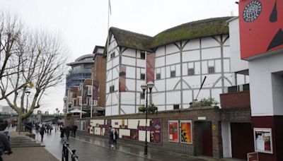 Shakespeare's Globe evacuated after firework plunges into venue from 'football fans display' on bridge