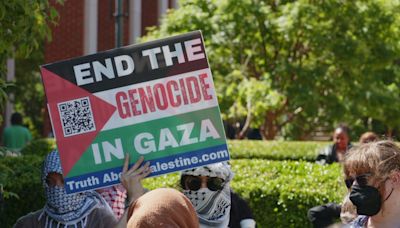 UNC Charlotte students join thousands of others in campus protest against Israel-Hamas war