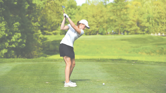 Northern Michigan University Wildcats women’s golfer Maya Hunter just misses advancing to NCAA nationals