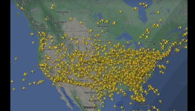Tech turbulence takes flight: Watch viral 12-Hour timelapse of US air traffic gridlock during Microsoft outage