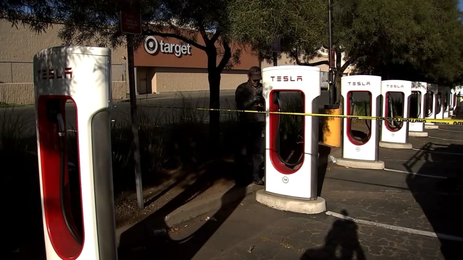 Tesla Supercharger nozzles cut and stolen at Vallejo charging station