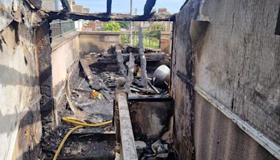 Pictures show devastating damage to Suffolk home after fire