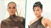 Kylie Jenner & Khloé Kardashian Hold Their Sons In Regal Portraits Displayed At Family Thanksgiving