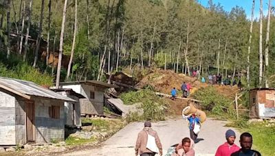 More than 100 feared dead in landslide in Papua New Guinea