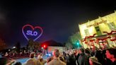 Crowds pack downtown SLO as block party celebrates Lunar New Year with drone light show