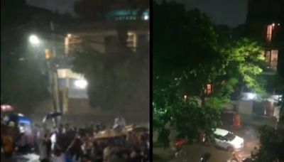 Delhi Rain Mayhem: People Share Dramatic Videos As They Weather The Storm - News18