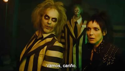 Lanzan primer tráiler de la secuela de "Beetlejuice" de Tim Burton