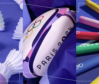 2024巴黎奧運時髦場地、運動器材曝光！漸層色接力棒、薰衣草紫羽毛球超夢幻 | 生活發現 | 妞新聞 niusnews