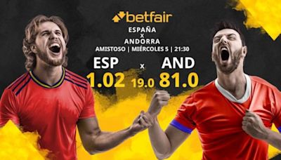 España vs. Andorra: horario, TV, estadísticas, clasificación y pronósticos