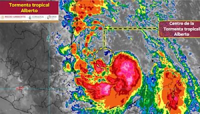 Tormenta tropical "Alberto" podría impactar en Tampico: PC