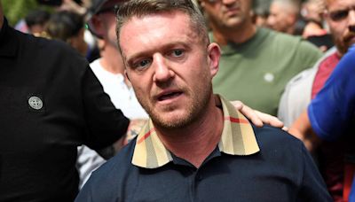 Tommy Robinson posts lyrics to anti-Apartheid song while on the run