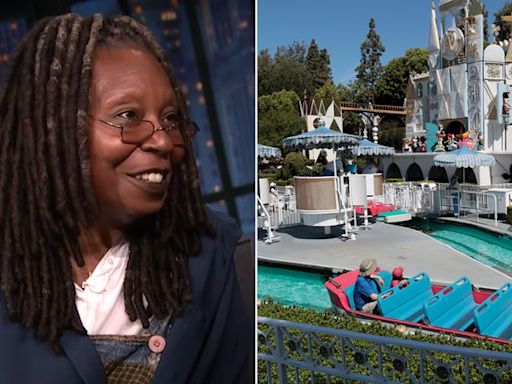 Whoopi Goldberg blew her mother's ashes into water at Disneyland's It's a Small World ride: 'I'd scoop some of her up'