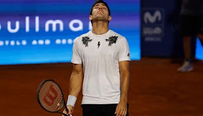 Cristian Garin es eliminado en primera ronda en el Challenger de Aix en Provence y sufrirá caída en el ranking