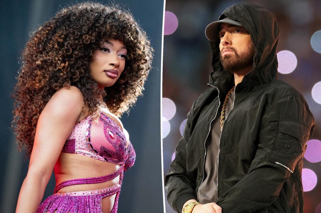 Eminem slammed for referencing Megan Thee Stallion shooting in new song, ‘Houdini’