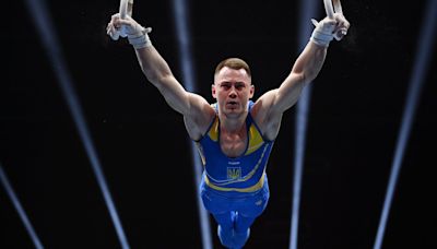 Ukraine gymnasts eye Paris 2024 success with precious handmade flag in tow