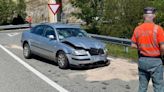 Heridas tres personas en una colisión entre dos vehículos en Ostiz (Odieta)