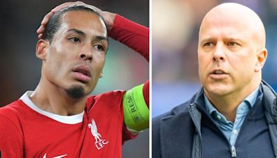 Virgil van Dijk 'unhappy' and tipped to leave to pose big early Arne Slot issue