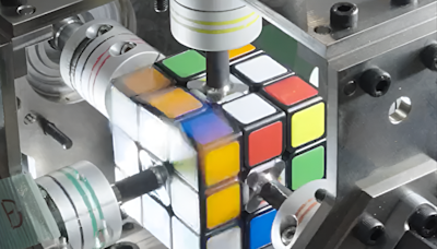 Robot smashes Rubik’s Cube world record after solving puzzle in literally the blink of an eye
