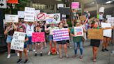 'Stars, stripes, basic human rights': July 4th abortion-rights protest flows onto streets
