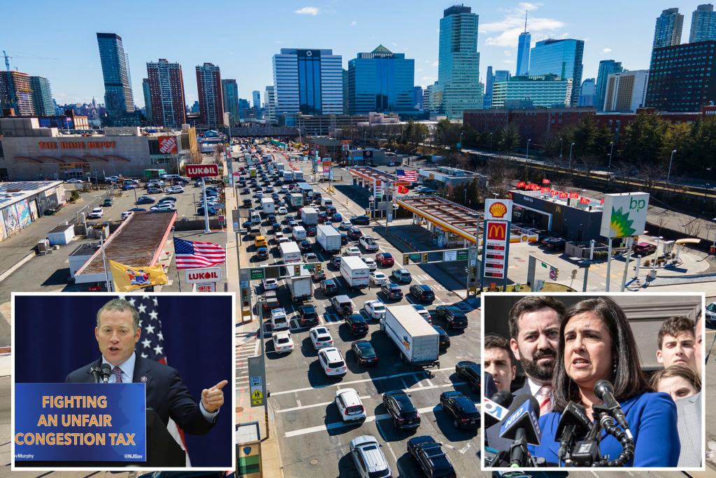 NY, NJ Reps. Malliotakis, Gottheimer join forces to stop NYC’s $15 congestion toll ‘cash grab’