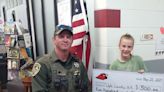 Monroe Center 3rd grader leads fundraiser for local K-9 unit