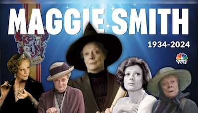 Maggie Smith death: The one who brought Minerva McGonagall to life - CNBC TV18