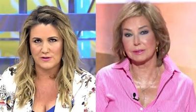 Carlota Corredera señala sin miramientos a Ana Rosa Quintana por lo que hizo con ella y con Rocío Carrasco: "Se derrumbaba"