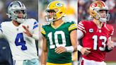 How Jared Goff's deal impacts contract projections for Dak Prescott, Jordan Love, Brock Purdy, more QBs | Sporting News